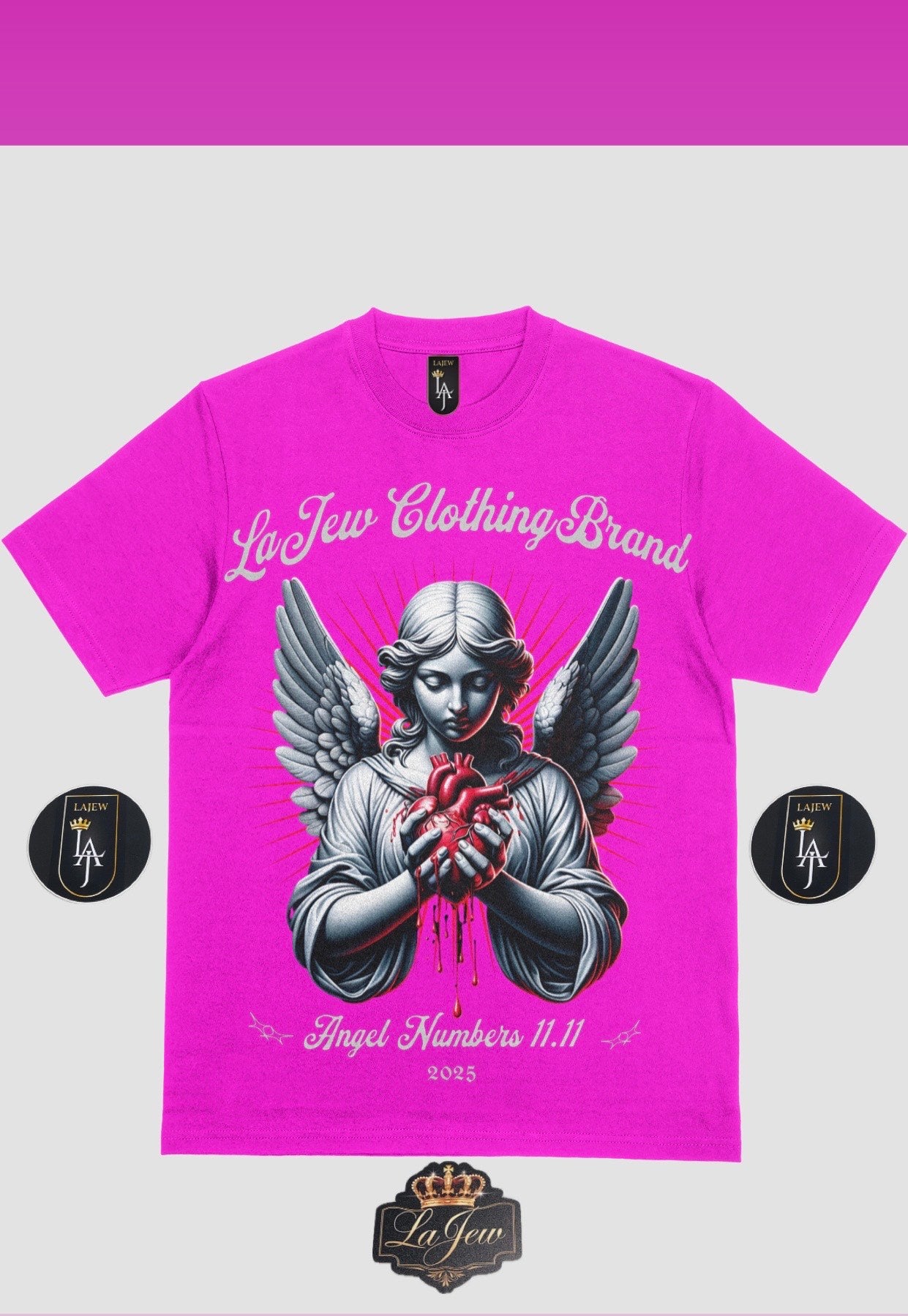 LAJEW ANGEL #'S T-SHIRT