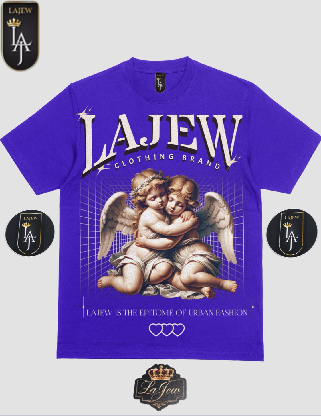LAJEW’S COVERED BY ANGELS T-SHIRT
