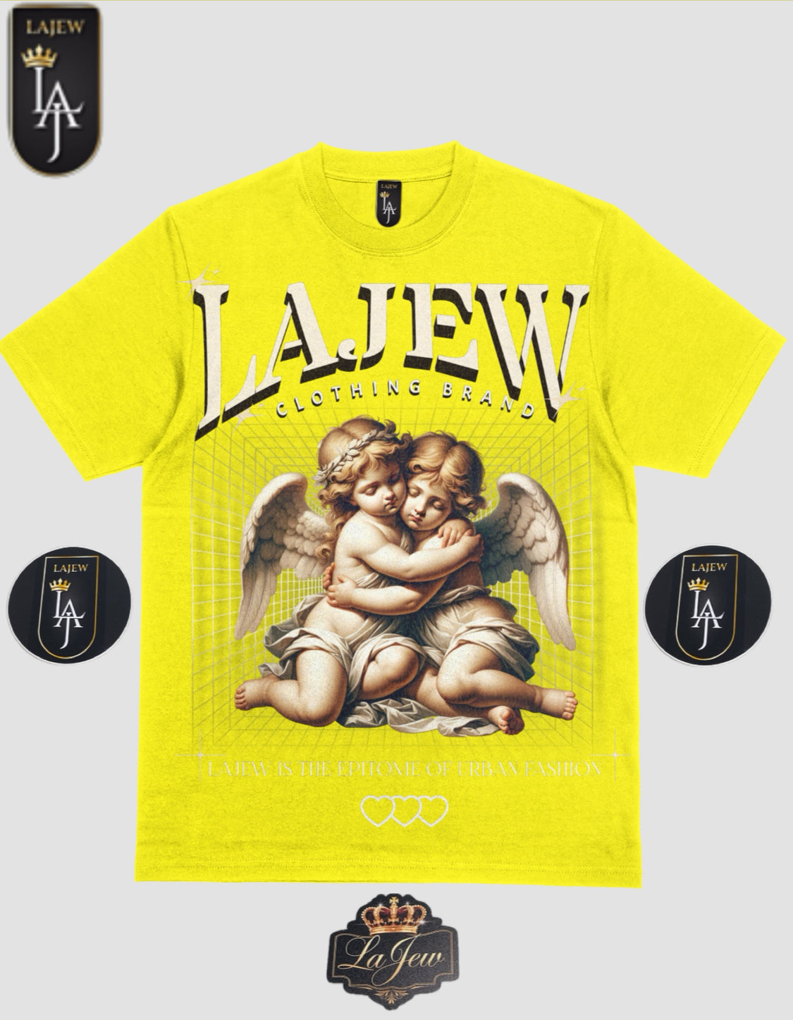 LAJEW’S COVERED BY ANGELS T-SHIRT