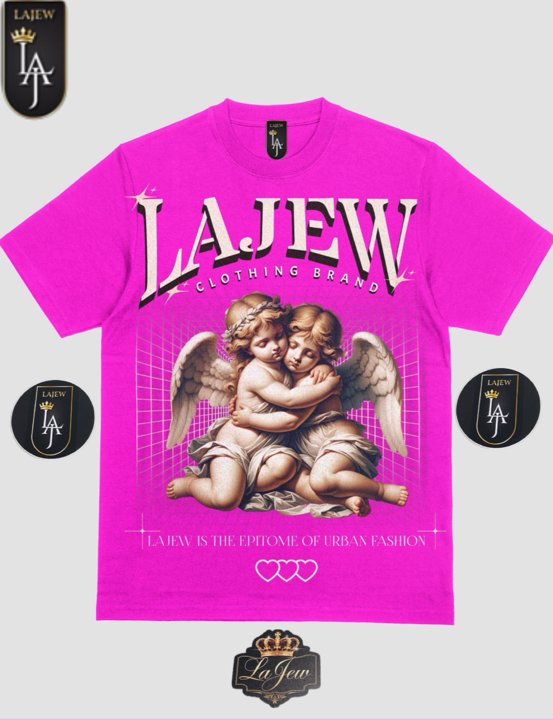 LAJEW’S COVERED BY ANGELS T-SHIRT