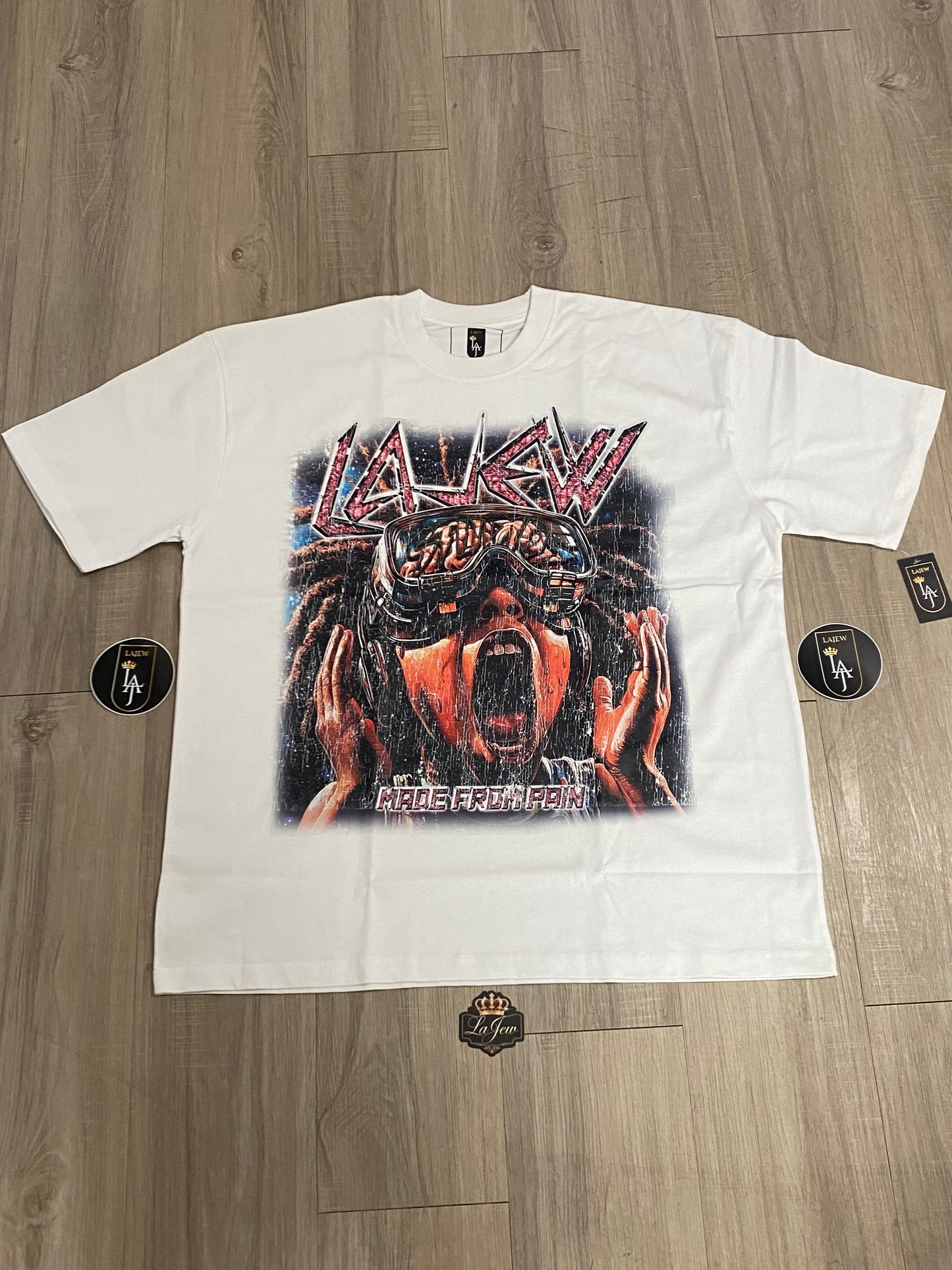 LAJEW MADE FROM PAIN T-SHIRT