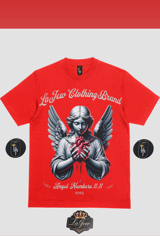 LAJEW ANGEL #'S T-SHIRT