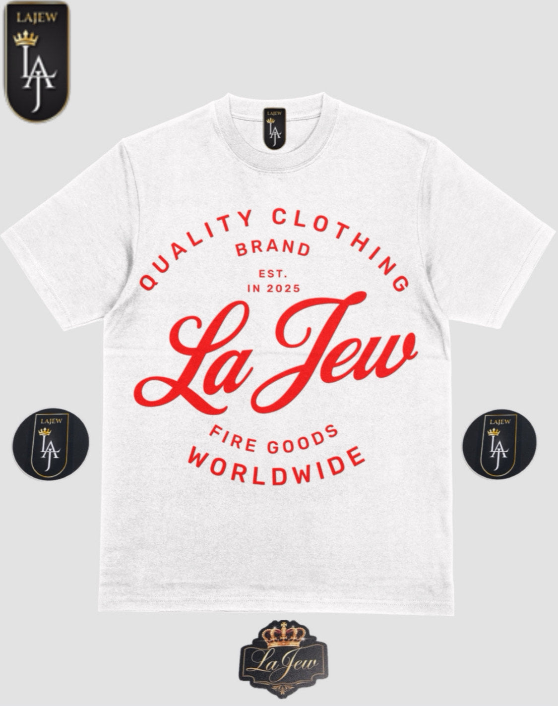 LAJEW FIRE GOODS T-SHIRT