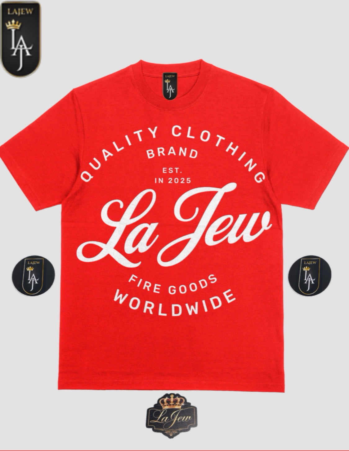 LAJEW FIRE GOODS T-SHIRT