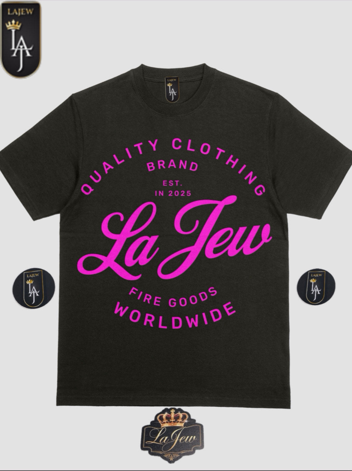 LAJEW FIRE GOODS T-SHIRT