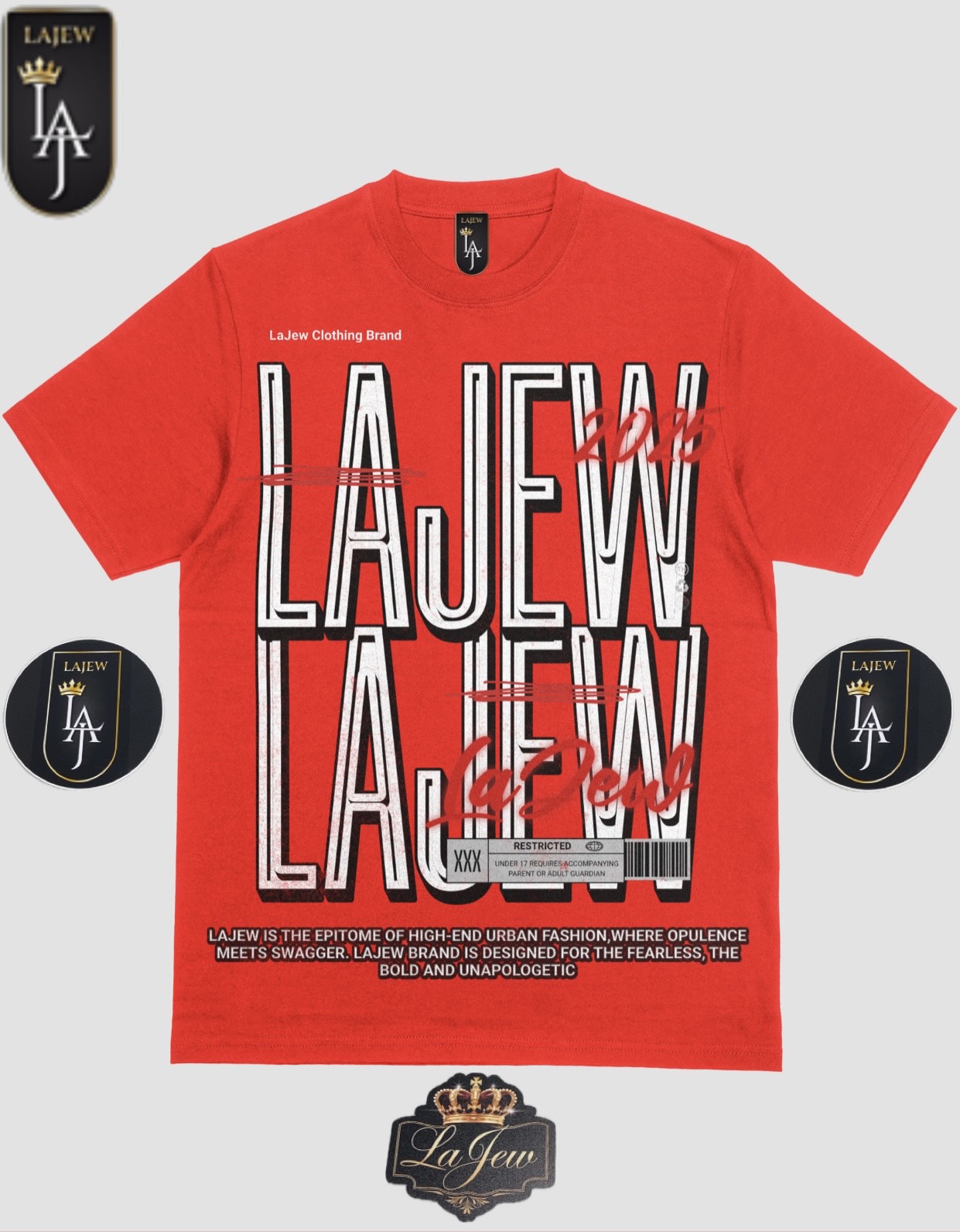 LAJEW'S  XXX T-SHIRT