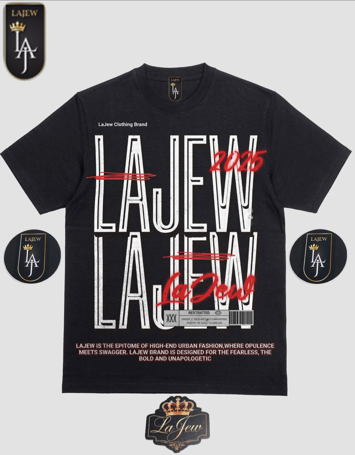 LAJEW'S  XXX T-SHIRT