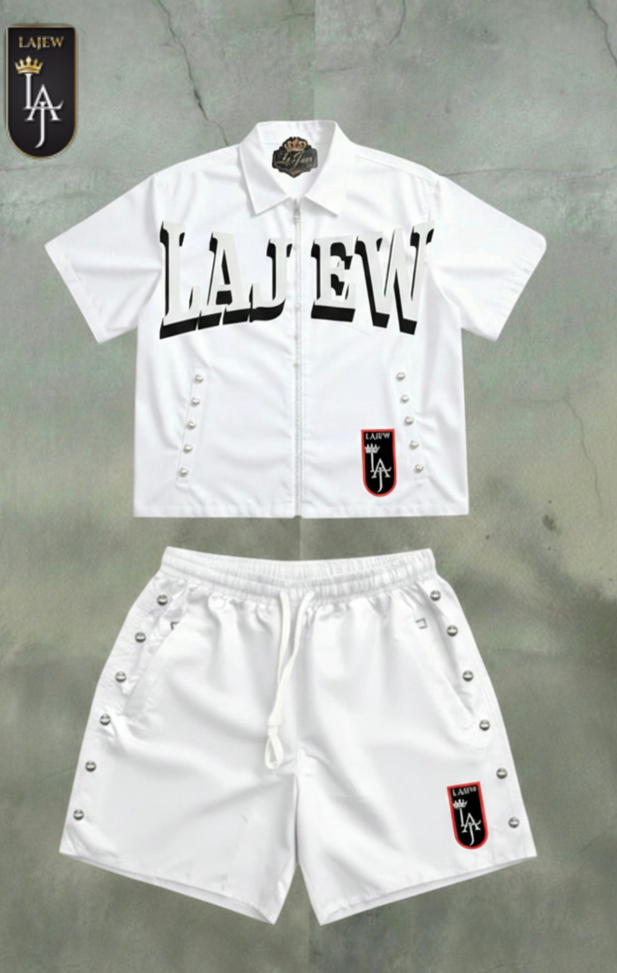 LAJEW'S SIGNATURE VANITY SHORT SET