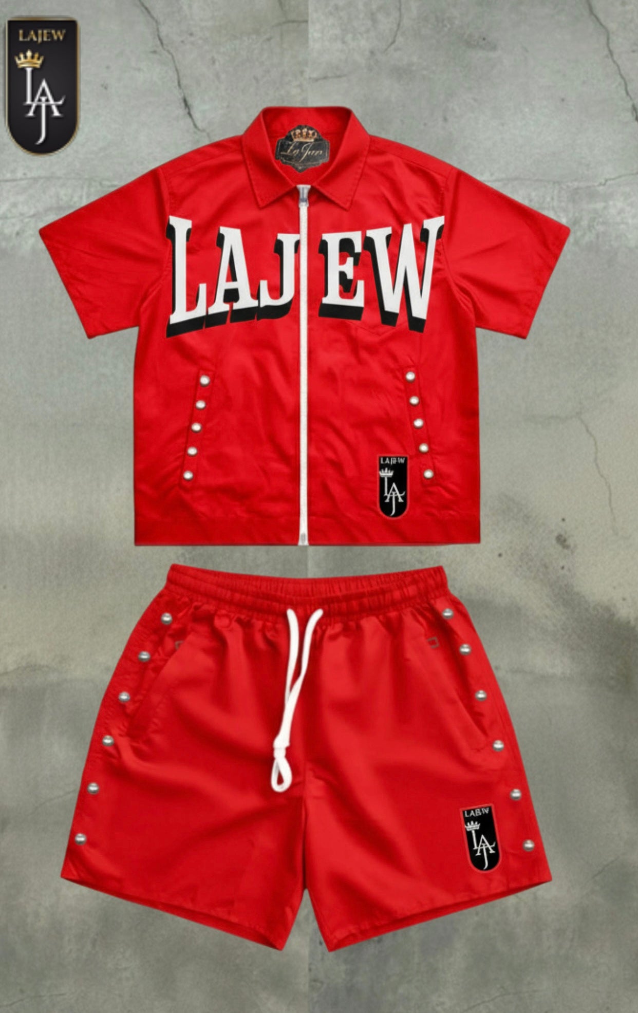 LAJEW'S SIGNATURE VANITY SHORT SET