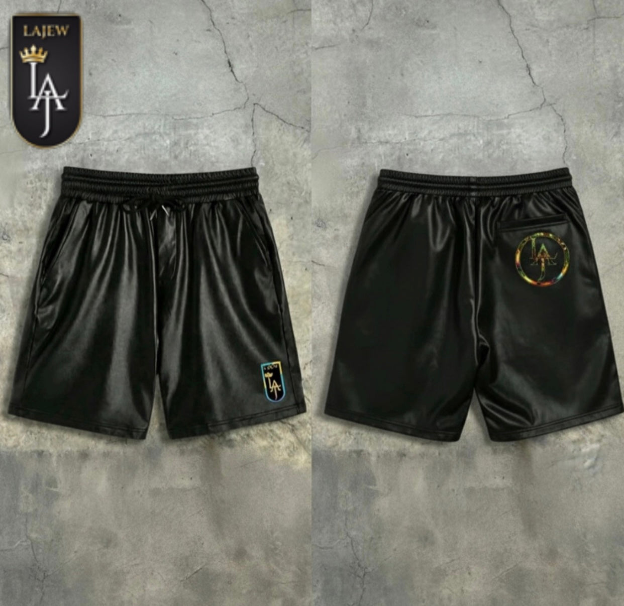 LAJEW'S LEATHER SHORTS