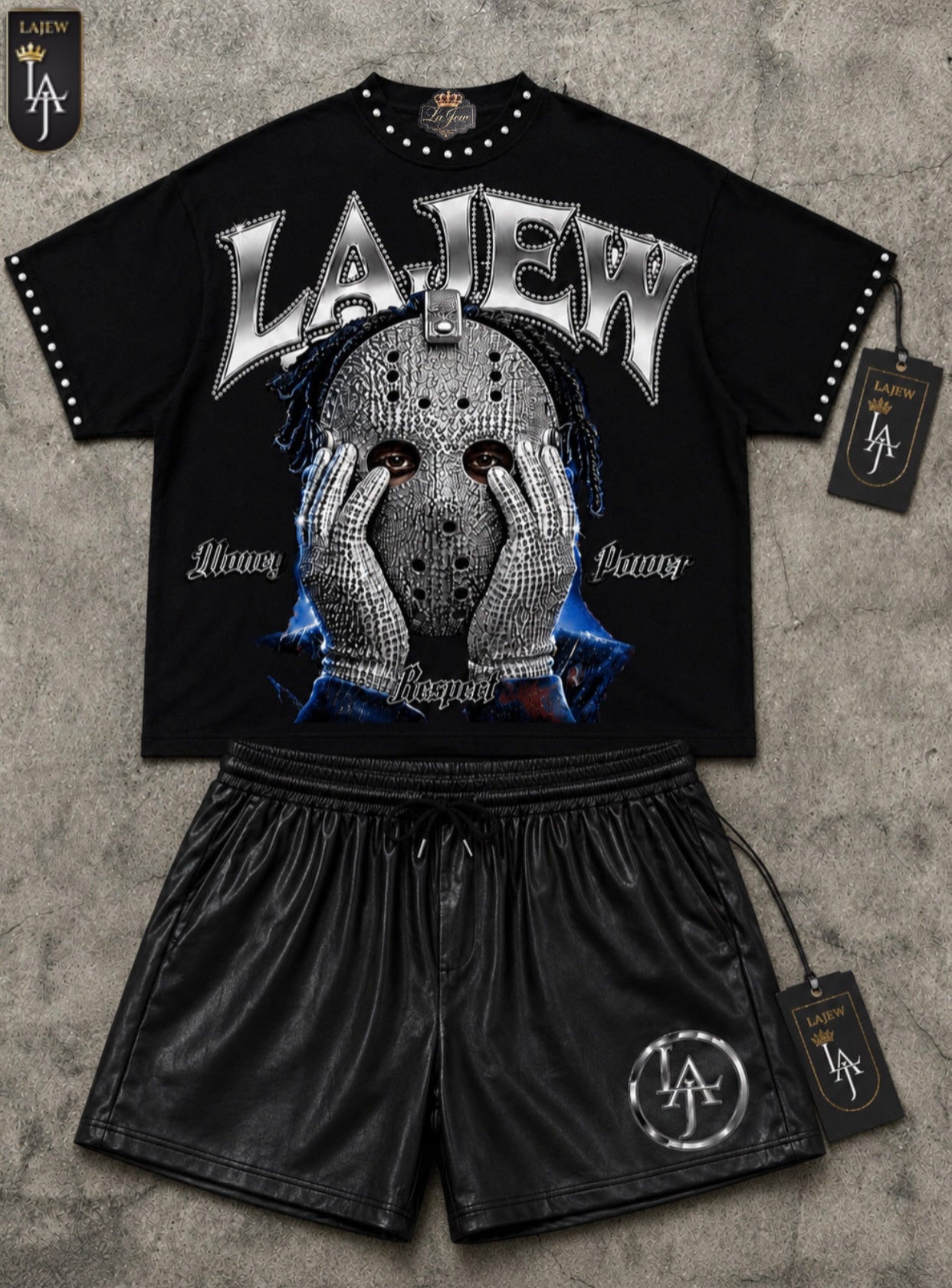 LAJEW'S NO FACE T / SHORTS SEPERATE